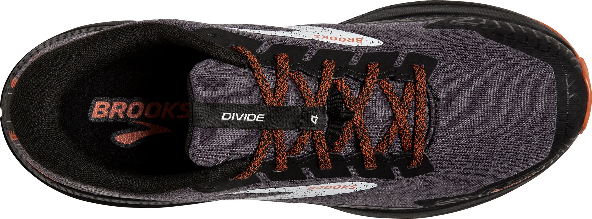 Activity Driven Brooks Divide 4 GORE-TEX Mens Trail Running Shoes - Black