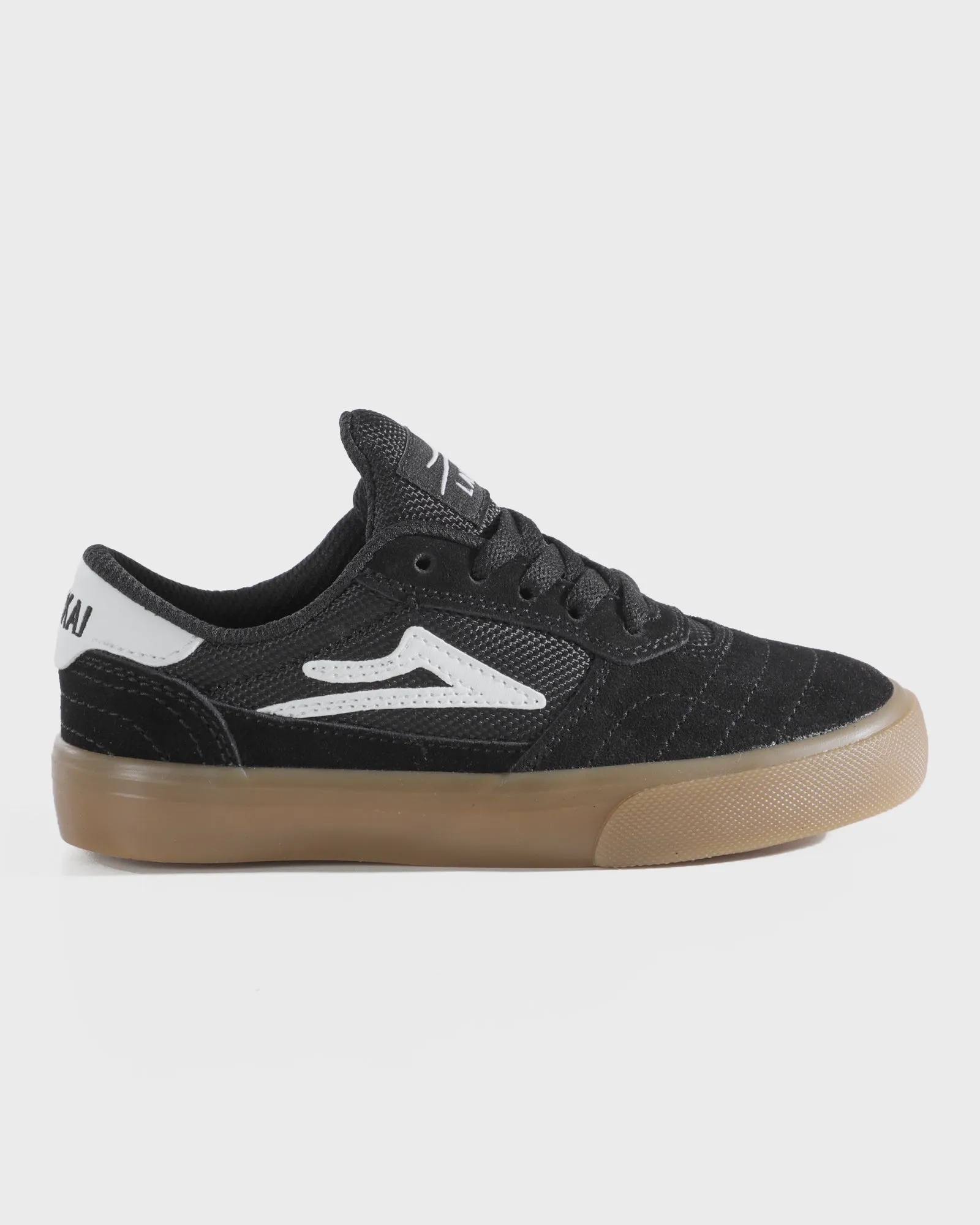 Short Trip Cambridge Kids - Black/Gum Suede