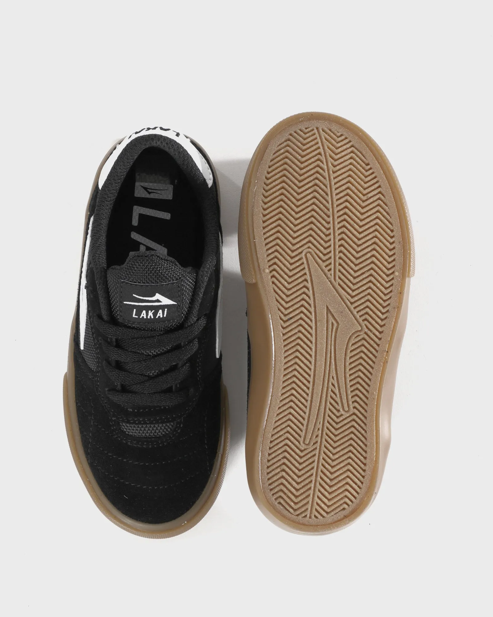 Cambridge Kids - Black/Gum Suede Moon Tone Stage Pop