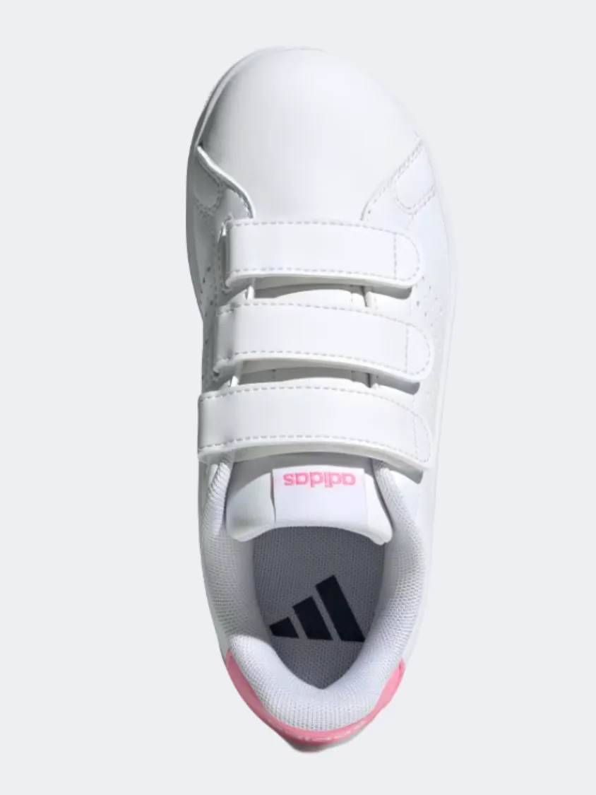 Adidas Advantage Base 2 Ps-Girls Sportswear Shoes White/Bliss Pink Grab Now