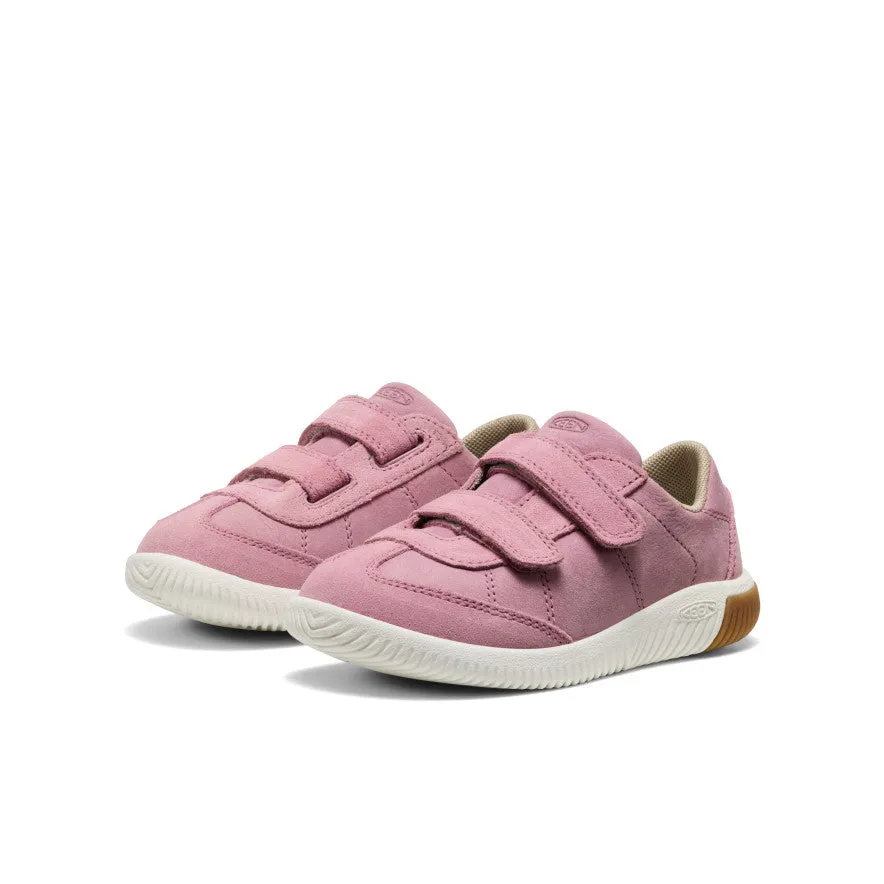 Coastal vibe Wide Base Little Kids' KNX T-Toe Sneaker  |  Lilas/Star White