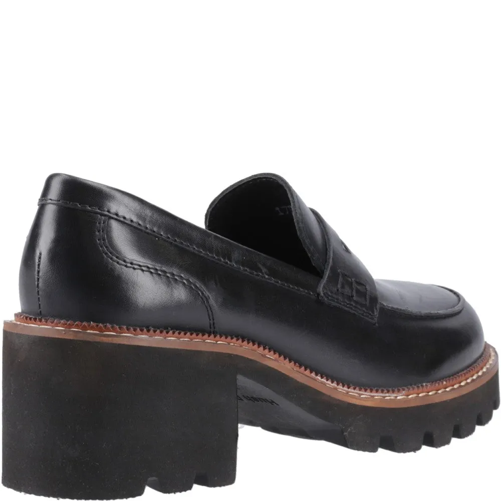 Urban Sprint Elegant Casual Shoes Black Giavanna Loafers