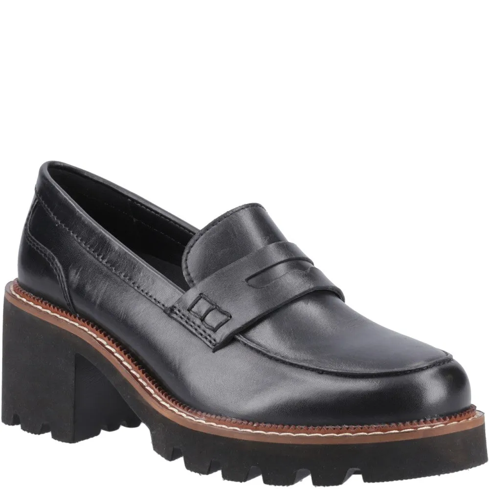 Black Giavanna Loafers Hold Sure