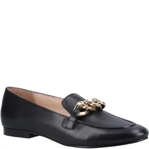 Black Harper Chain Loafers Step Safe Fair Spot