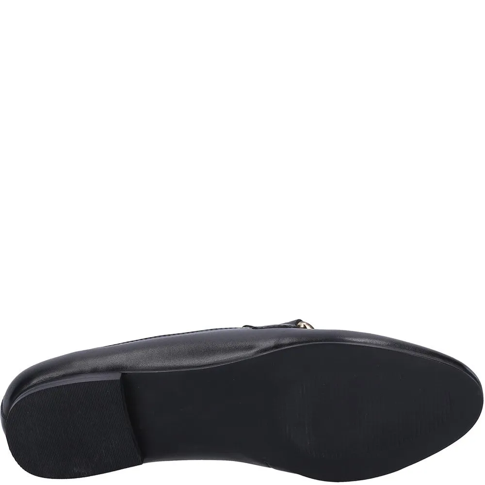 Durable Slip-ons Morning Breeze Black Harper Chain Loafers