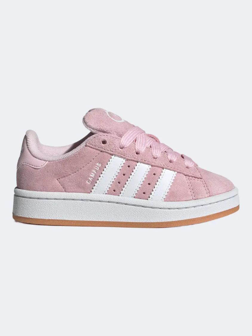 Adidas Campus 00S Ps-Girls Original Shoes Pink/White/Gum Functional Comfortable Design