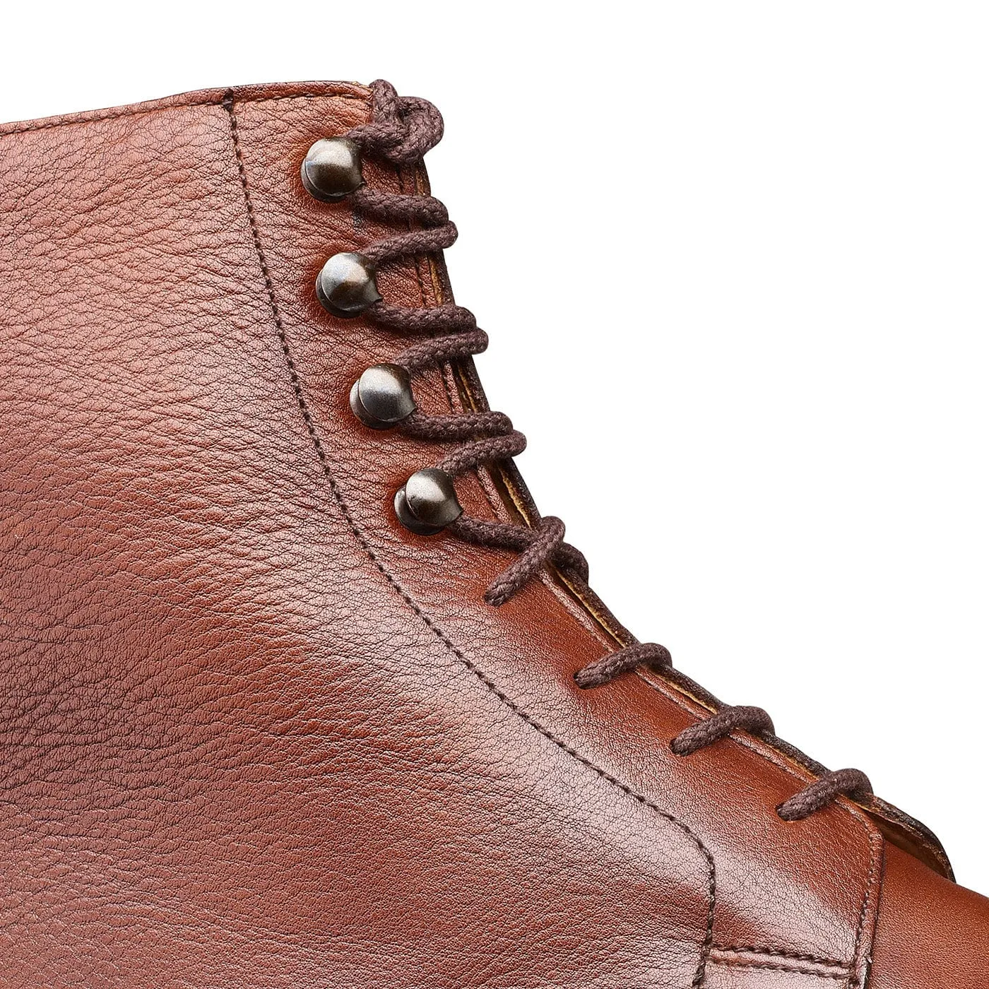 Minimal Style Weekend Ready Coniston Chestnut Milled Calf