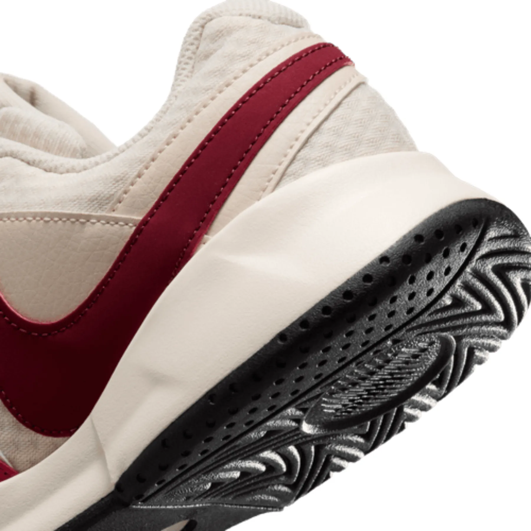 Urban Gear ergonomic Nike Court Lite 4 Women's Tennis Shoes - Pale Ivory/Team Red-Sail-Black