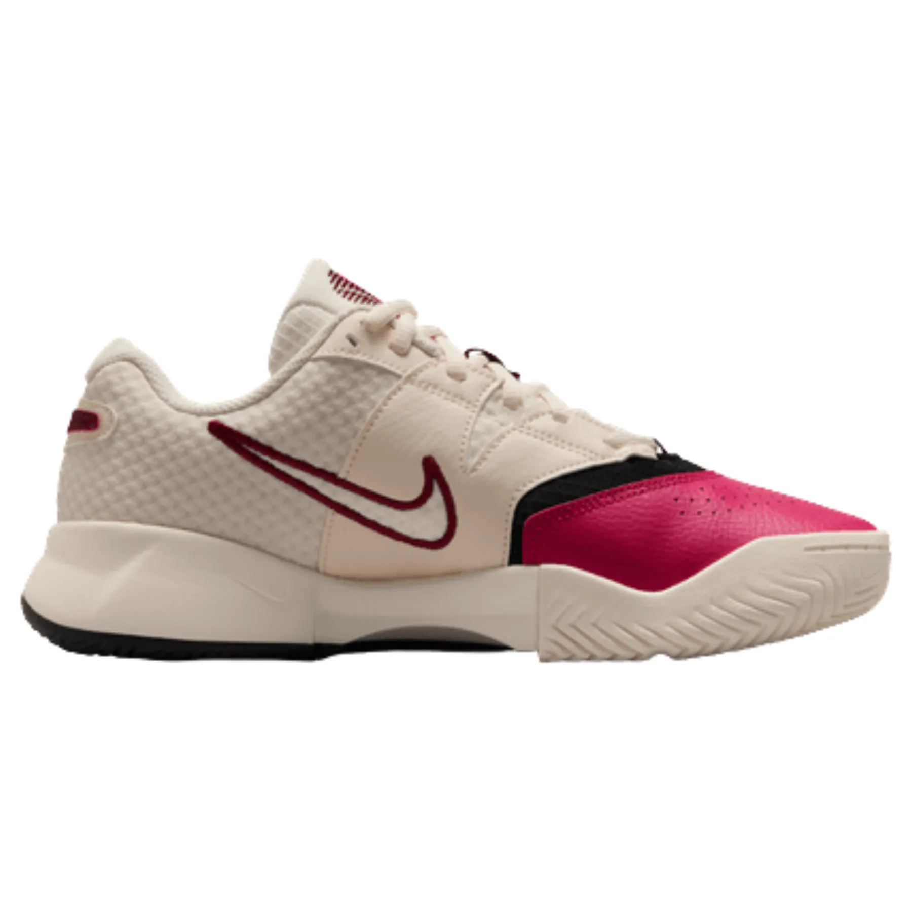 Nike Court Lite 4 Women's Tennis Shoes - Pale Ivory/Team Red-Sail-Black quick dry