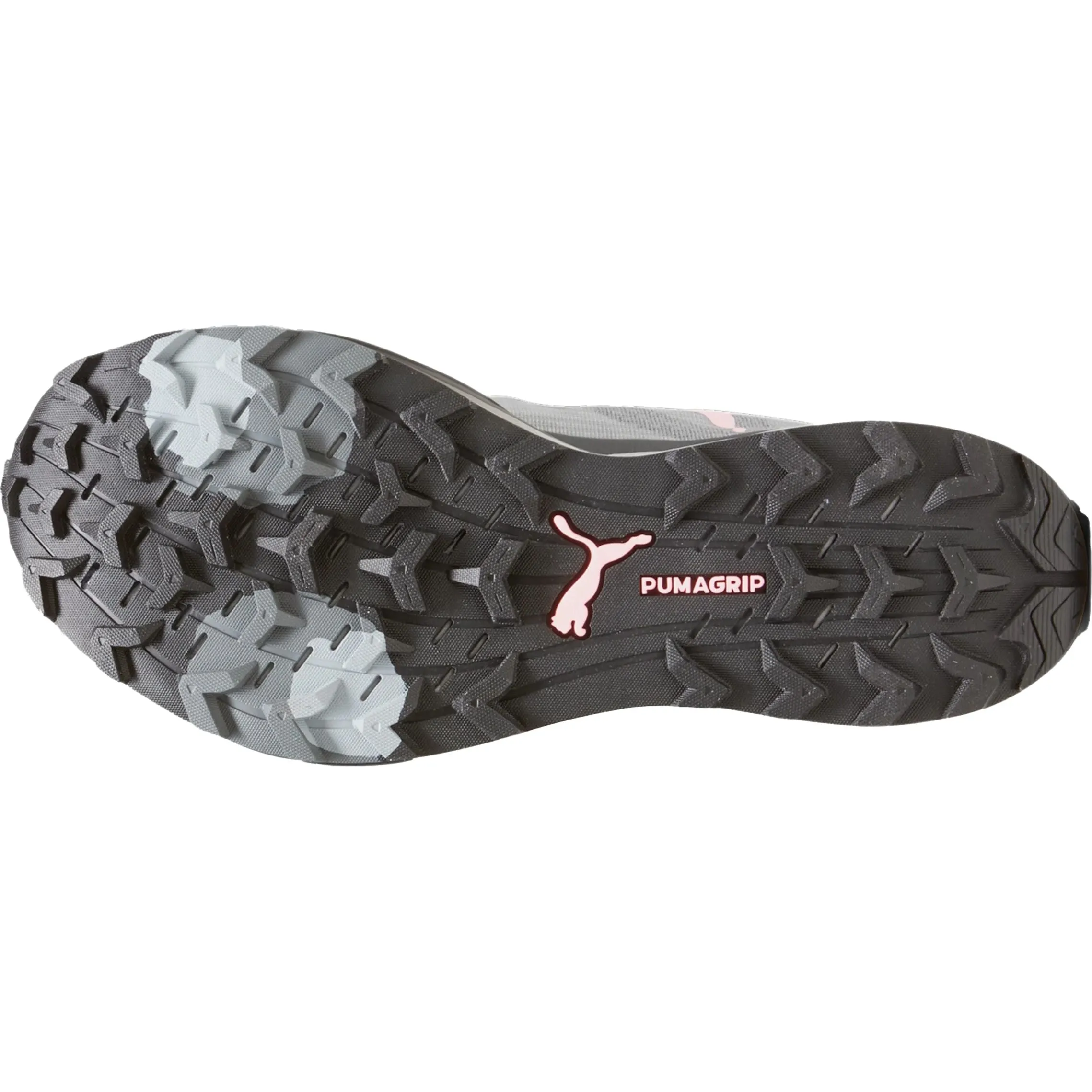 Dynamic Push Comfort Frame Puma Fast-Trac Apex Nitro Womens Trail Running Shoes - Grey