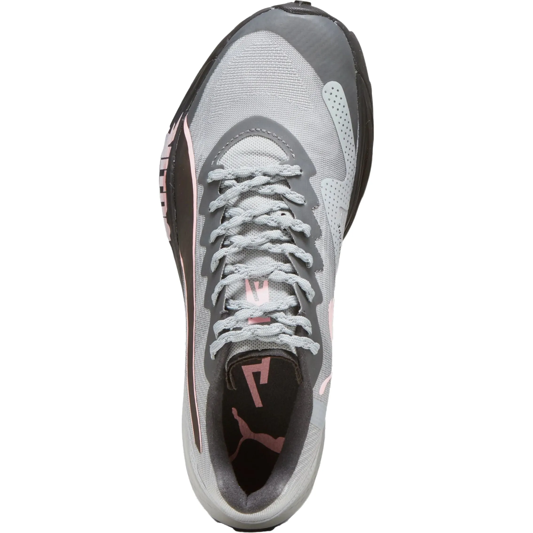 Flexible outsoles maintain grip during rapid moves Puma Fast-Trac Apex Nitro Womens Trail Running Shoes - Grey