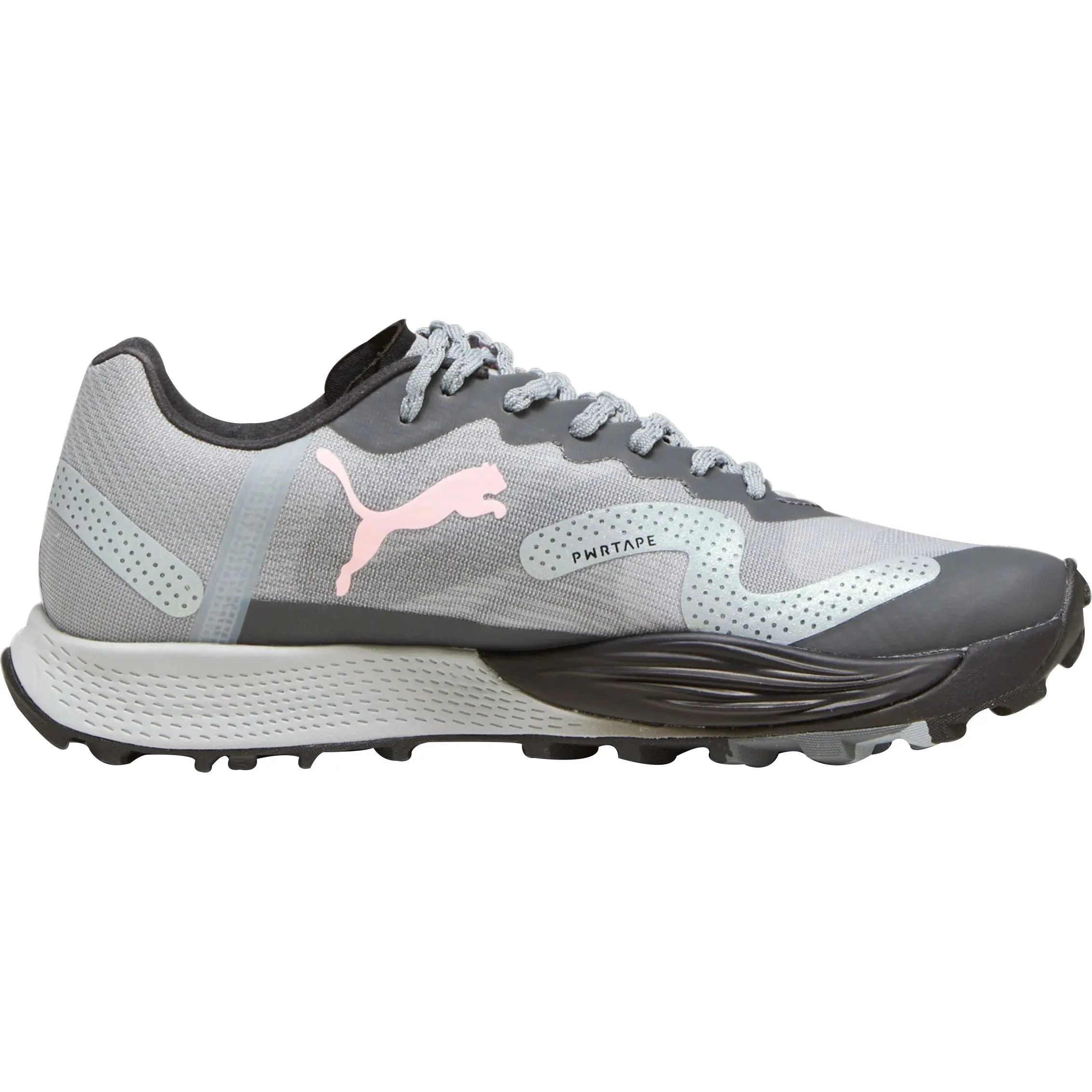 Puma Fast-Trac Apex Nitro Womens Trail Running Shoes - Grey Stretchable Bounce Sole