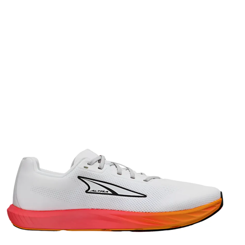Altra Women's Escalante 4 Running Shoes in White/Orange AW25 running in the snow shoes