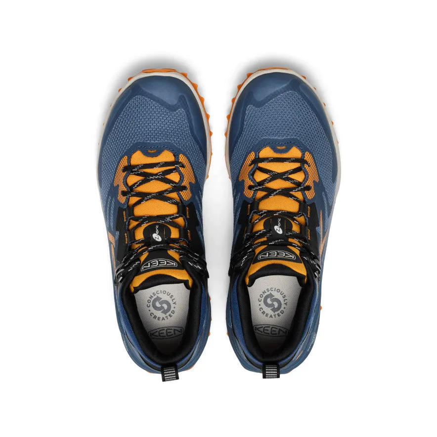 Men's Zionic NXT Waterproof Hiking Boot  |  Naval Academy/Bright Marigold Active Circuit