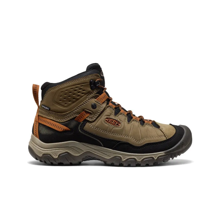 Low Cut Men's Targhee IV Waterproof Hiking Boot  |  Sea Turtle/Roasted Pecan
