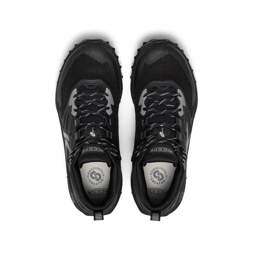 Seamless Comfort Tech Men's Zionic NXT Waterproof Hiking Boot  |  Triple Black