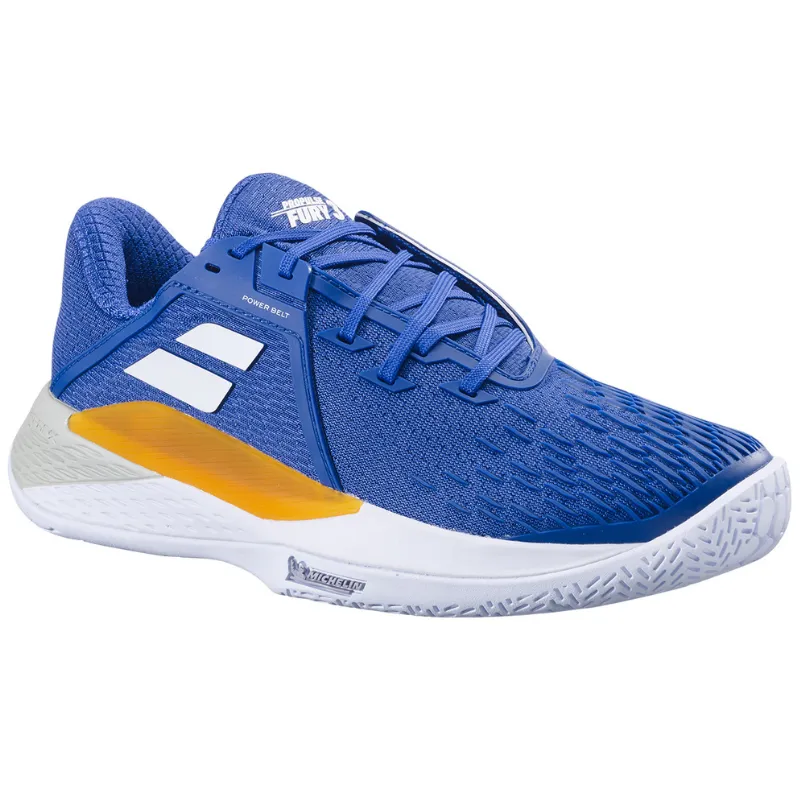 Babolat Propulse Fury 3 All Court Mens Tennis Shoes - Mombeo Blue Active Flex