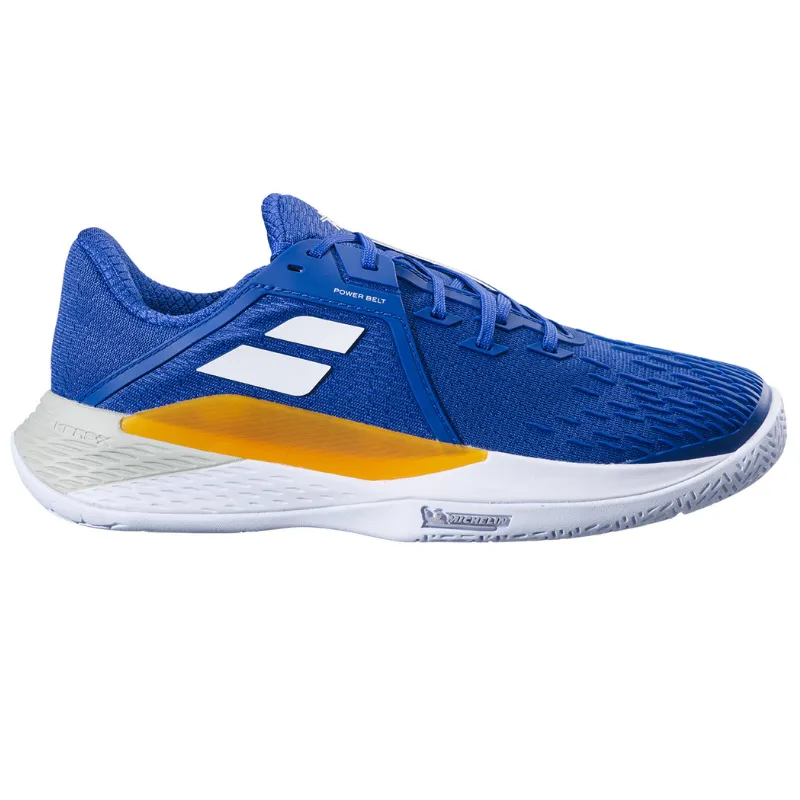 Babolat Propulse Fury 3 All Court Mens Tennis Shoes - Mombeo Blue Impact Control