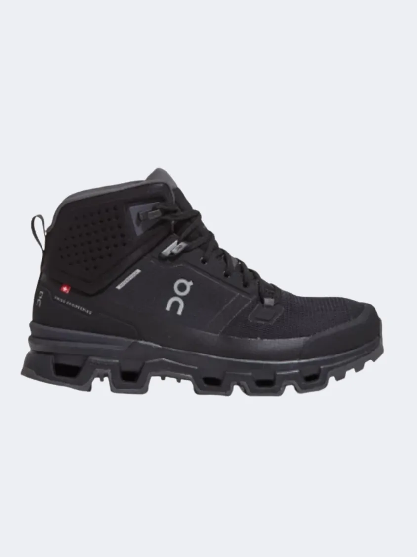 On Cloudrock 2 Waterproof Men Hiking Espadrilles  Black/Eclipse Mountain Explorer Camping