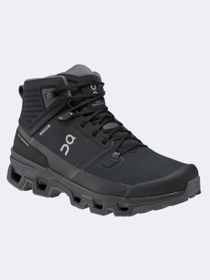 Stable Footing Stable Comfort On Cloudrock 2 Waterproof Men Hiking Espadrilles  Black/Eclipse