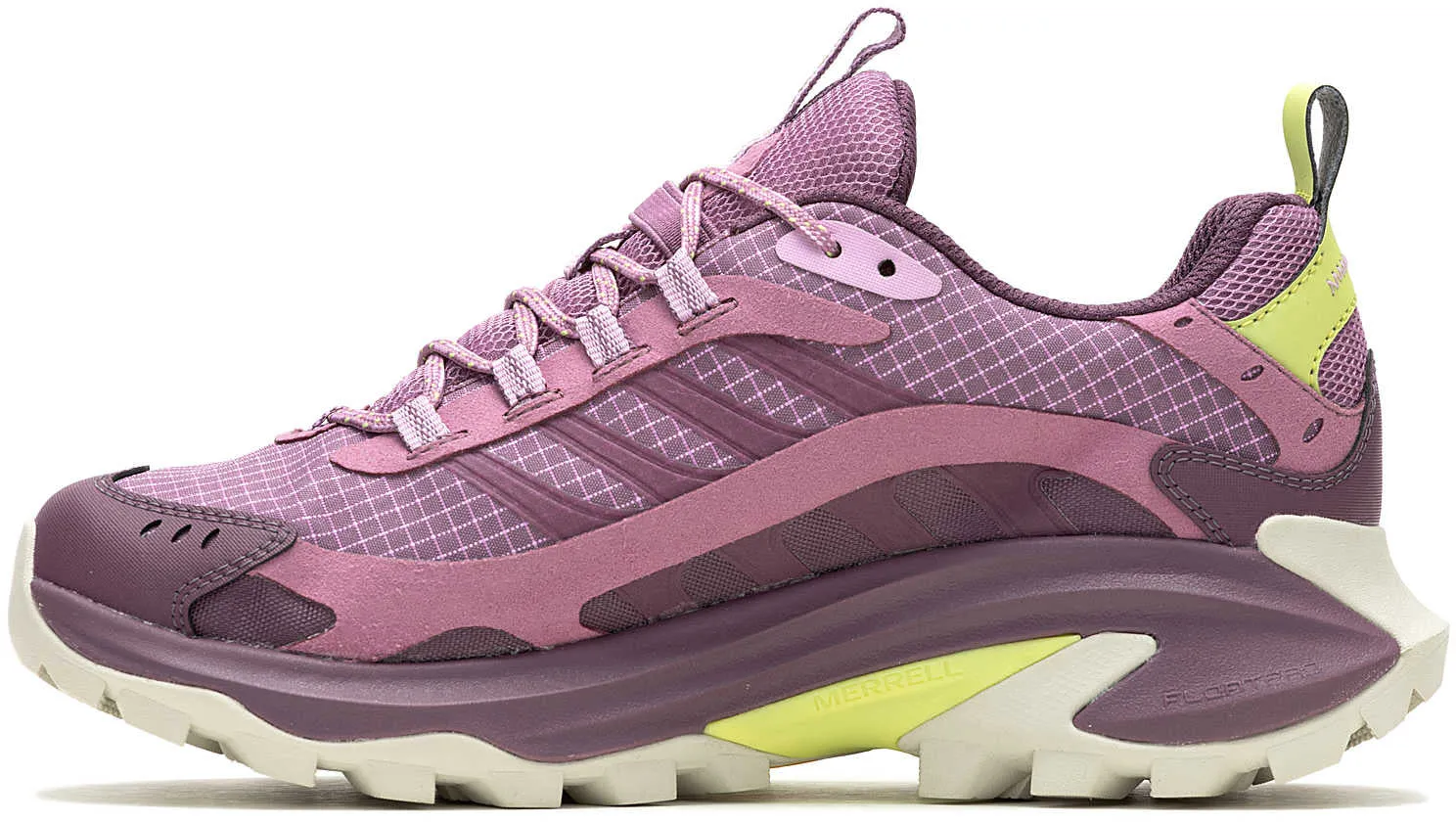 Endurance Fit All-Day Wear Merrell Moab Speed 2 GORE-TEX Womens Walking Shoes - Purple