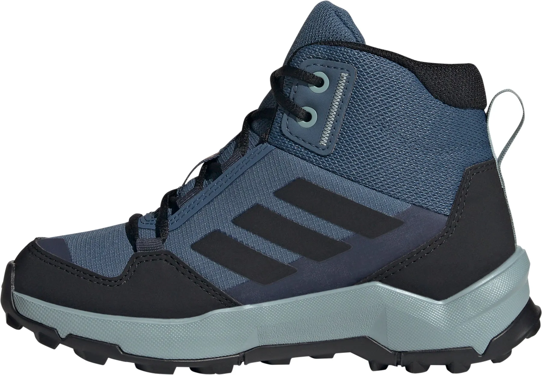 adidas Terrex AX4R Mid RAIN.RDY Junior Walking Boots - Blue Trekking Trip