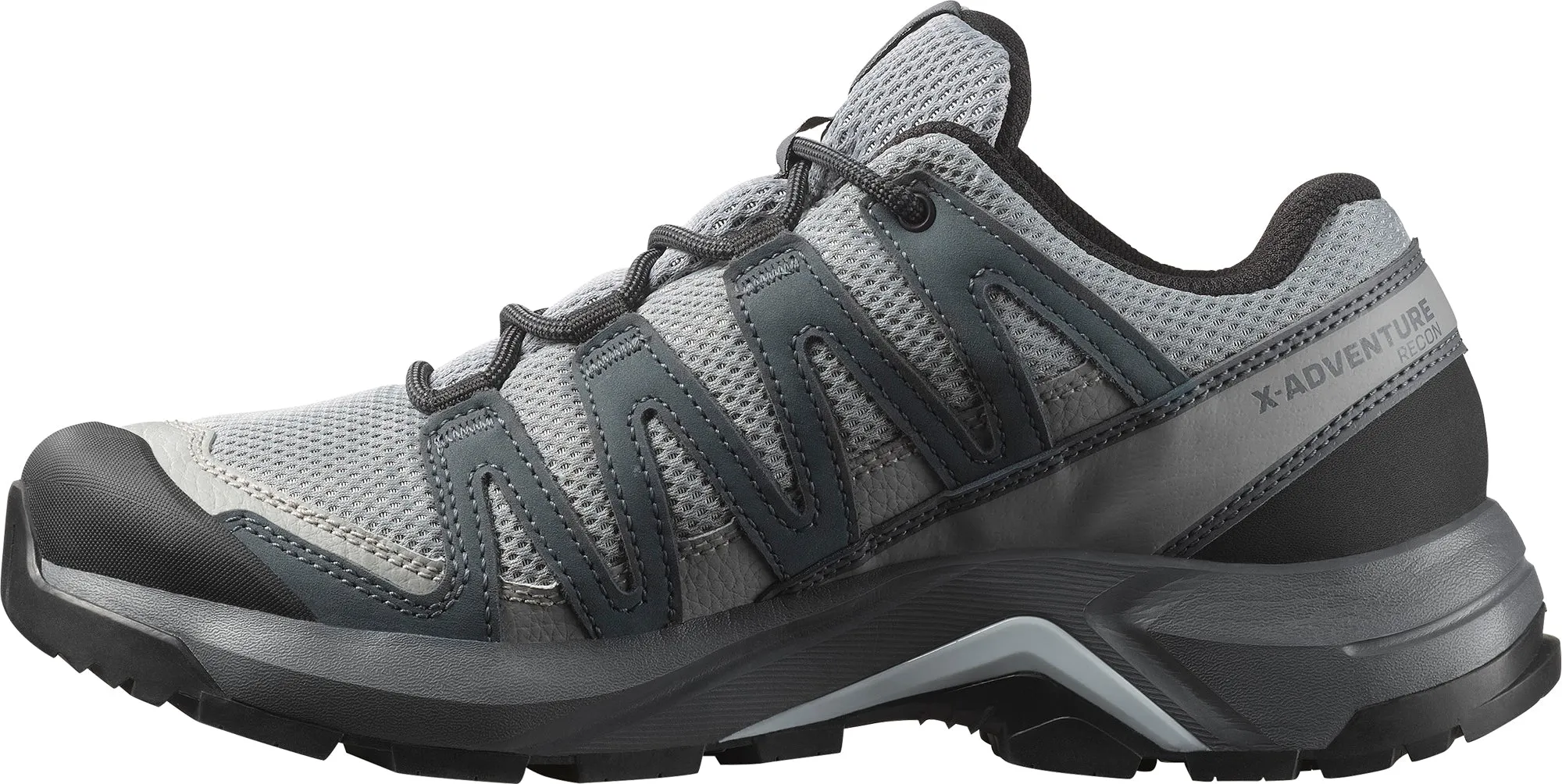 Path Support Salomon X-Adventure Recon GORE-TEX Womens Walking Shoes - Grey