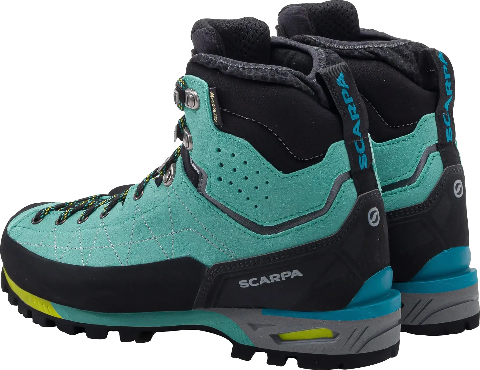 Scarpa Zodiac Tech GORE-TEX Womens Walking Boots - Green Performance Flex Trail Explorer