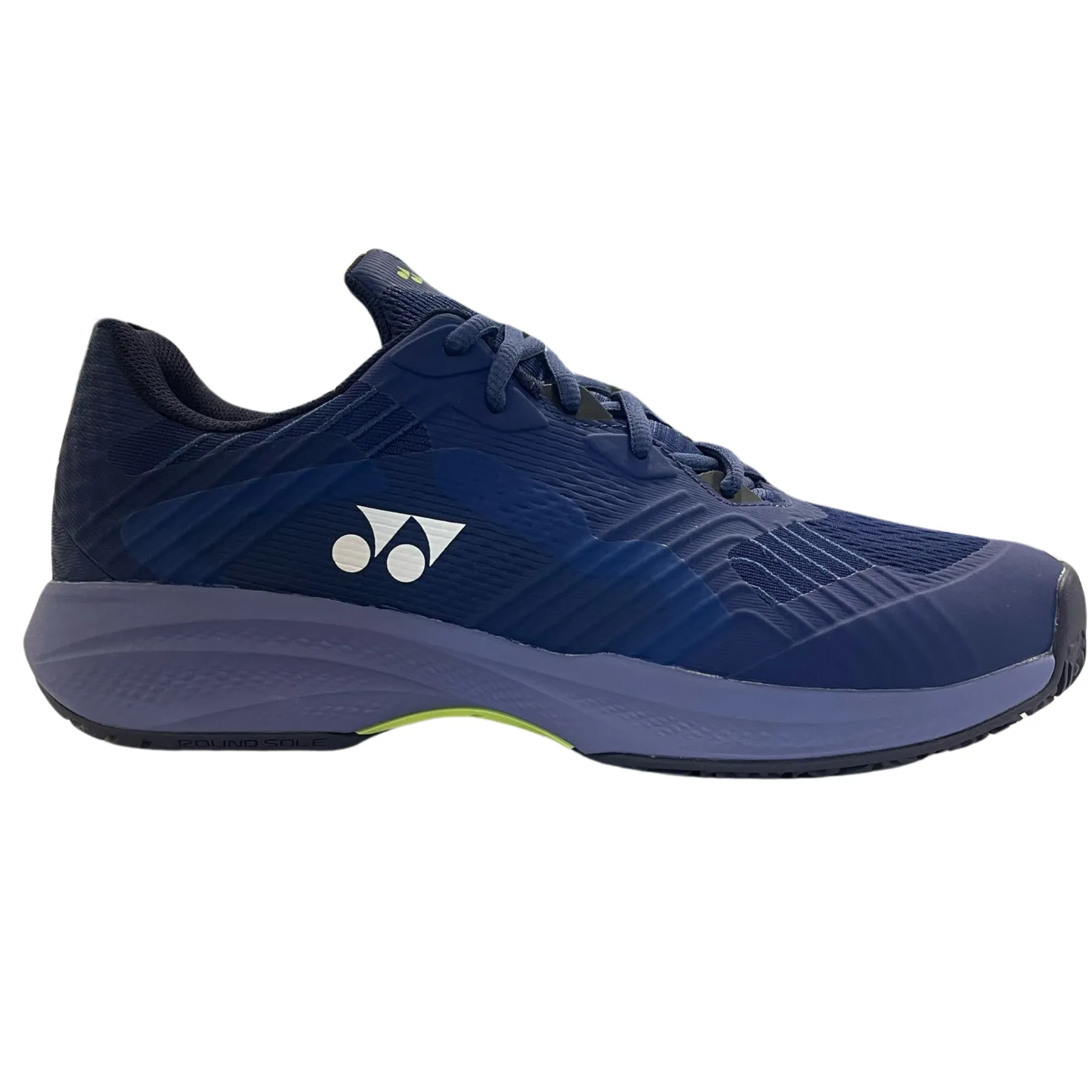 Yonex Sonicage Clay Court Power Cushion Mens Tennis Shoes - Navy Blue Comfort Trail Strong Stitching