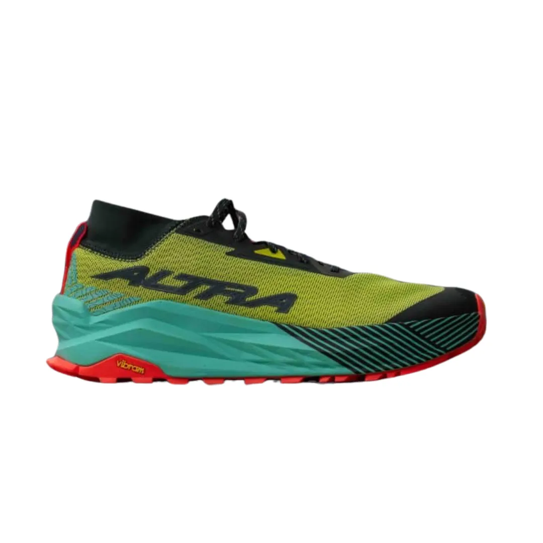 Altra Men's Olympus 275 Trail Running Shoes Heel zone cradles the foot for firm landings Health Routine