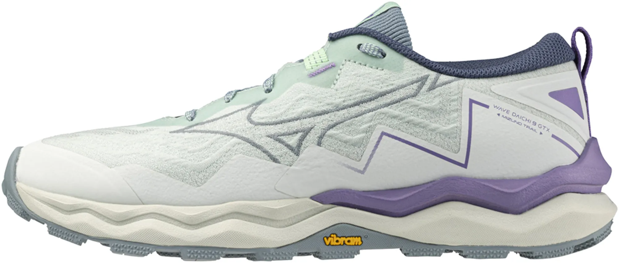 Mizuno Wave Daichi 9 GORE-TEX Womens Trail Running Shoes - White Cardio Friendly