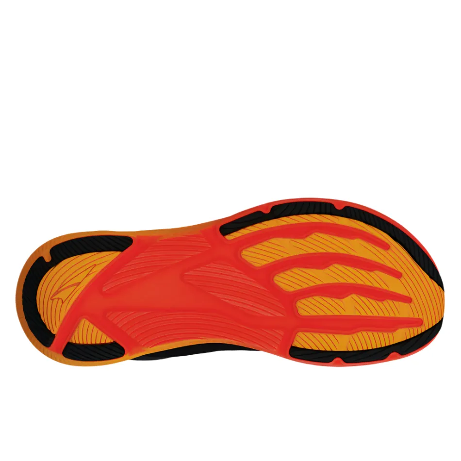 Altra Men's Experience Flow 2 Running Shoes in Black/Orange AW25 high - arch shoe support