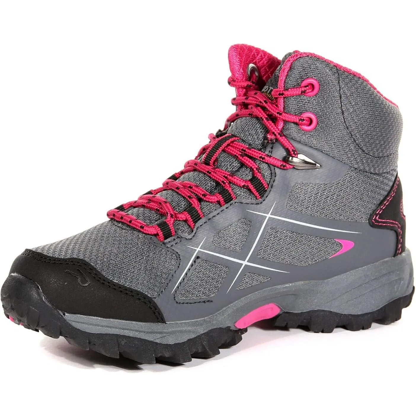 Regatta Kota Mid Junior Waterproof Walking Boots - Grey Durable Support Secure Step