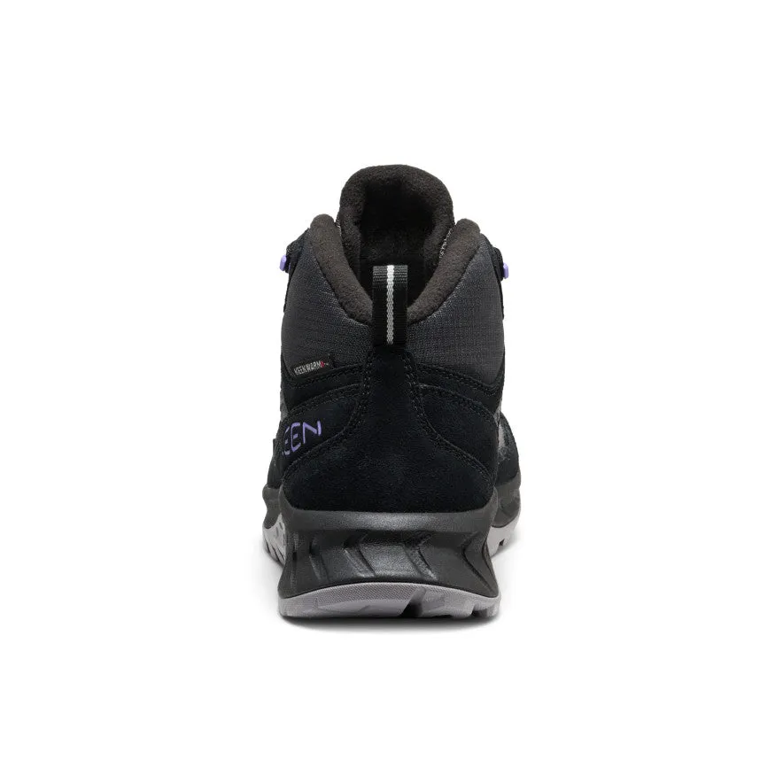 Women's Hightrail Polar Hiking Boot  |  Black/Aster Purple Desert Run Bright Gold