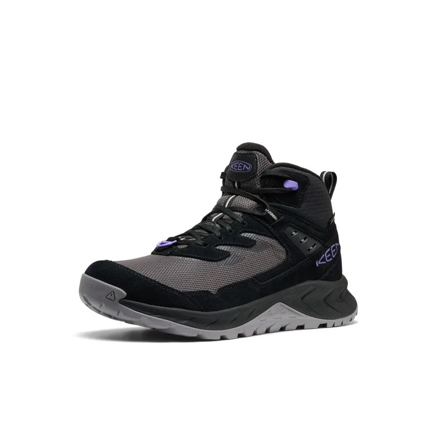 Flexible Traction Grip tech Women's Hightrail Polar Hiking Boot  |  Black/Aster Purple