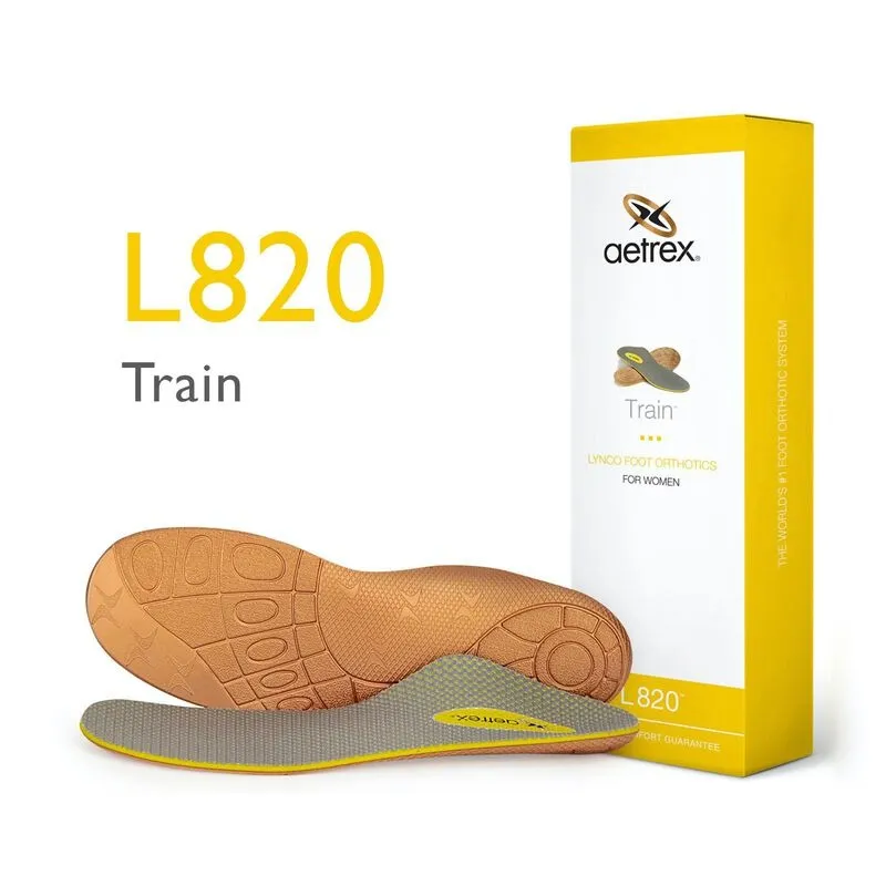 Hiking Mood Game Ready aetrex L820 Women's Train Posted Orthotics (Support For Flat & Low Arches)