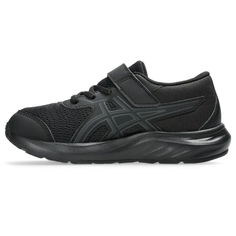 adjustable shoe fit geometric - pattern shoes ASICS Contend 9 PS Kids Running Shoes