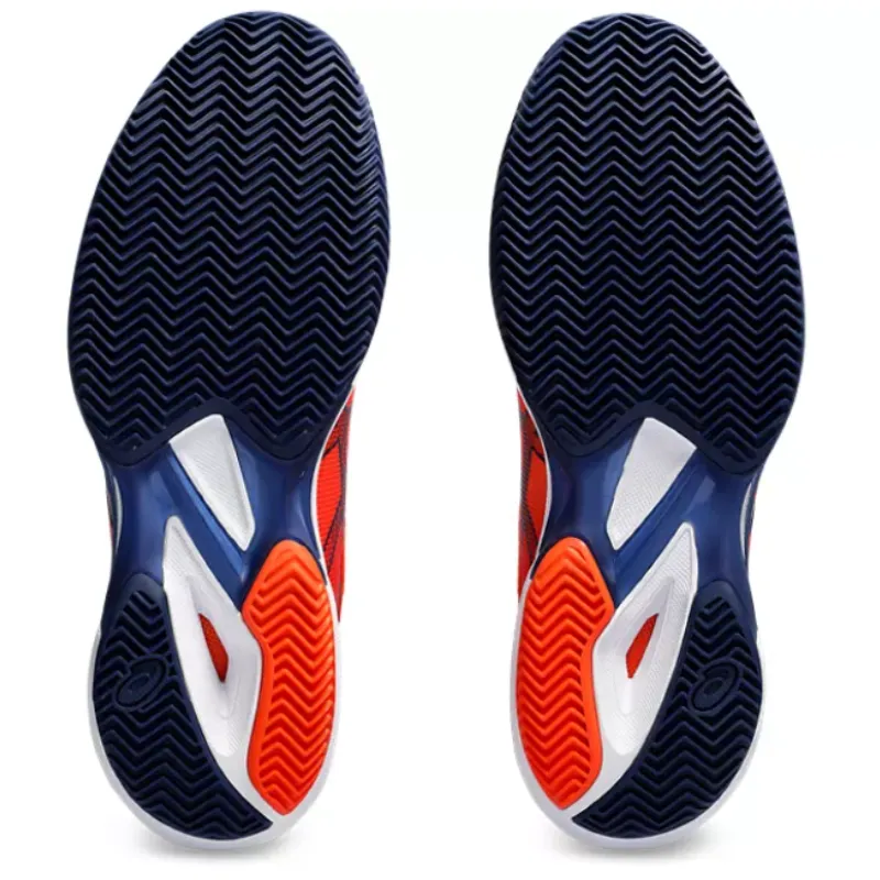 Asics Solution Speed FF 3 Clay Men Tennis Shoes - Koi/Blue Expanse Quick lace