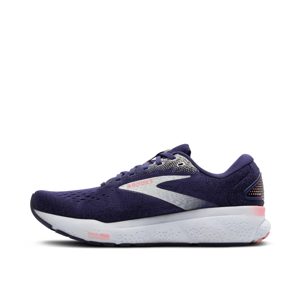 Grip Technology Shock - absorbing technology Brooks Women's Ghost 16 Running Shoes in Blue Ribbon/Dianthus/Peacoat SS25