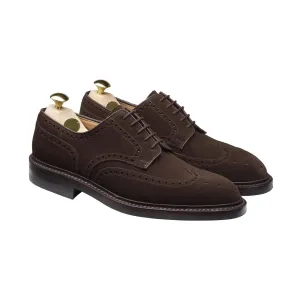Everyday Wear Comfort sole Pembroke Dark Brown Suede