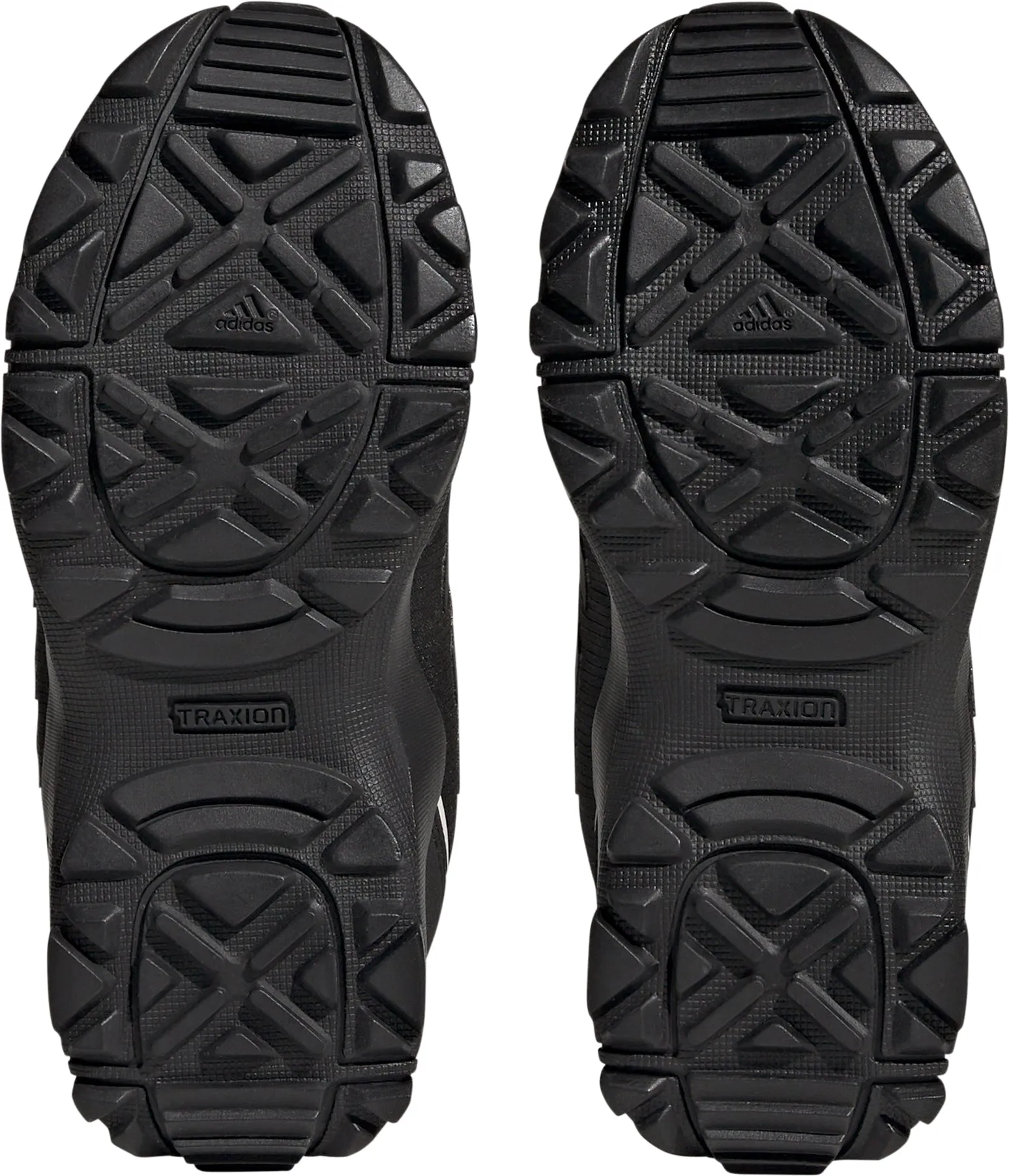 Water Safe All-Terrain Ready adidas Terrex Hyperhiker Junior Walking Shoes - Black