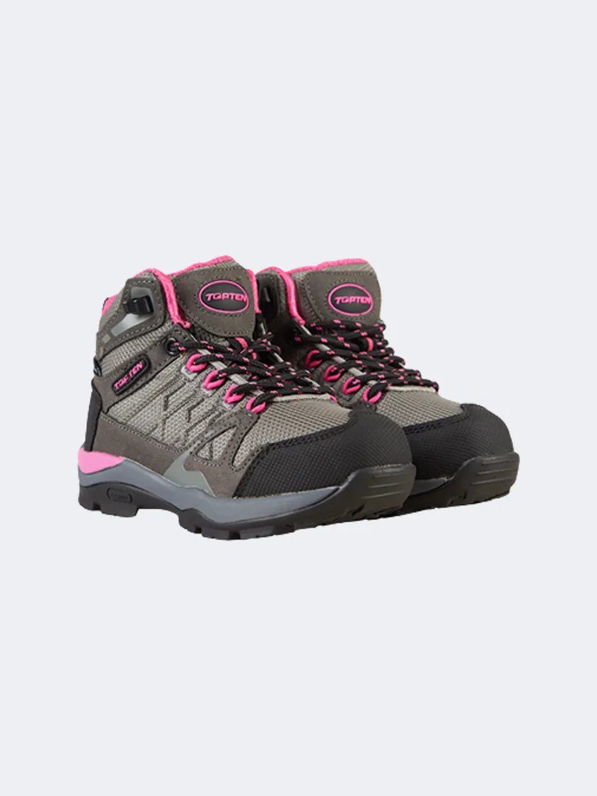 Top Ten  Kids Hiking Boots Pink Slope Support Resilient Outsole