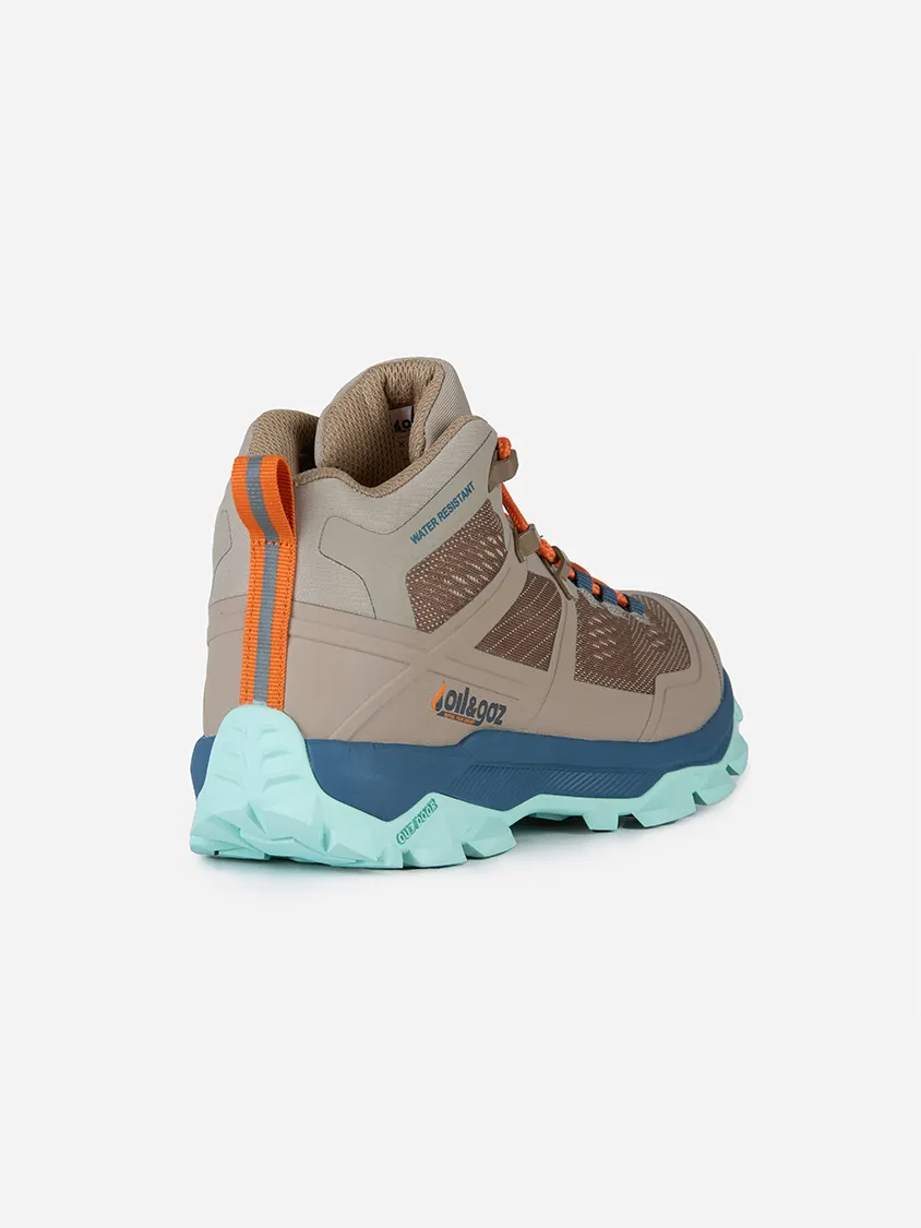 Oil And Gaz High Women Hiking Shoes Havane Cold Weather
