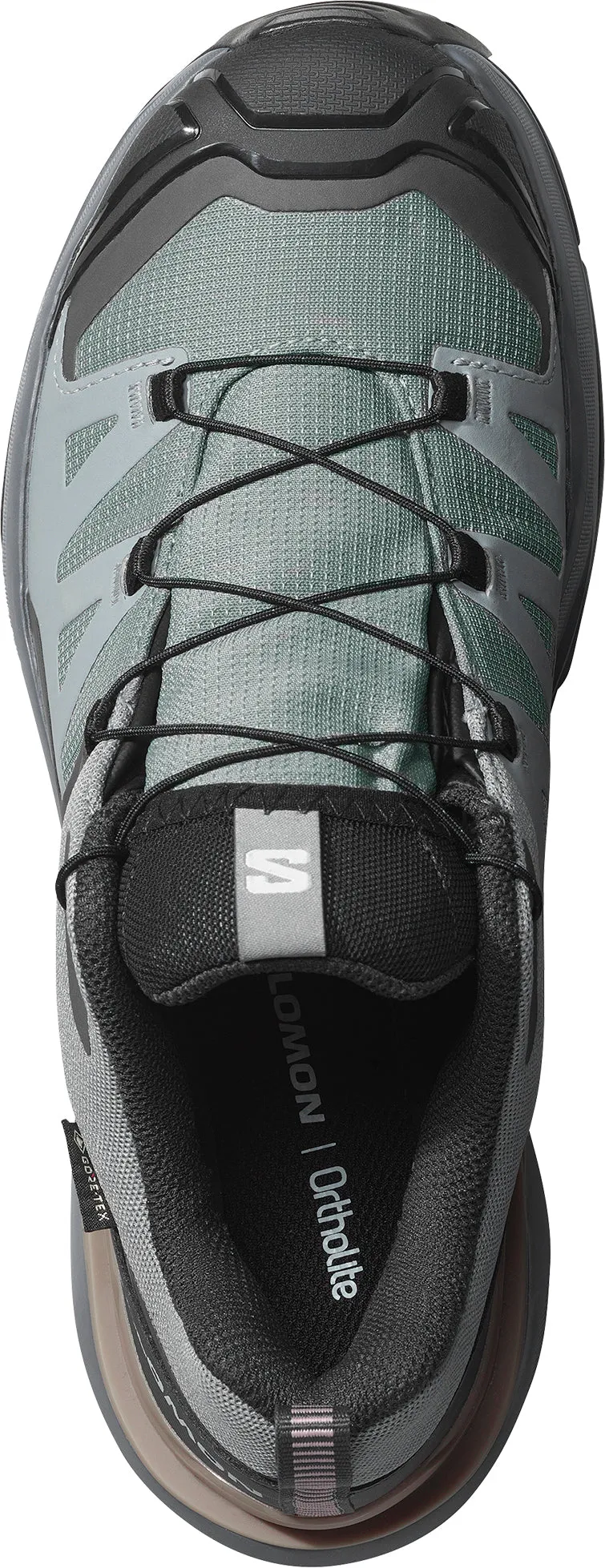 Weather Toughness Stone Path Salomon X Ultra 360 GORE-TEX Womens Walking Shoes - Green