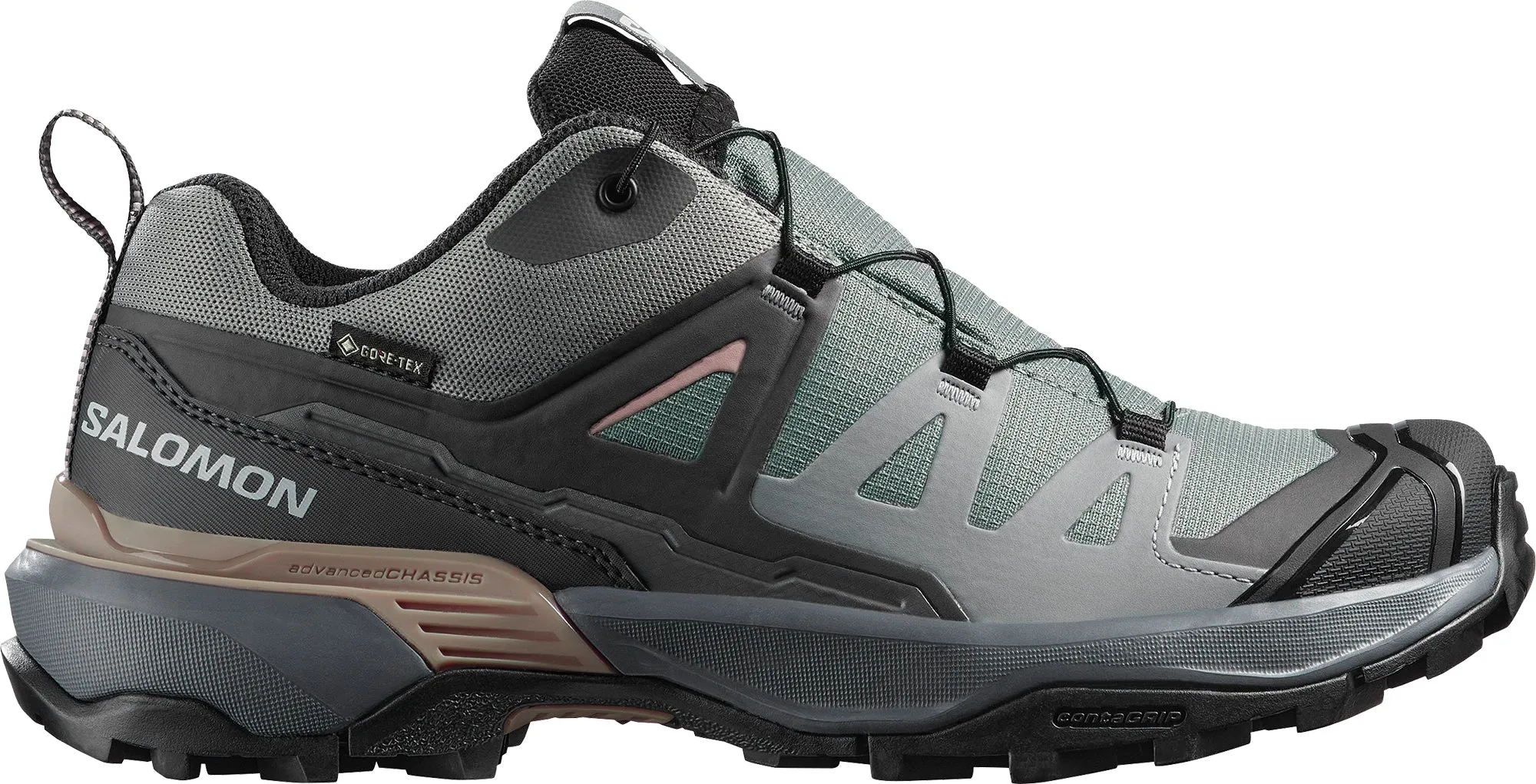 Winter Trail Salomon X Ultra 360 GORE-TEX Womens Walking Shoes - Green
