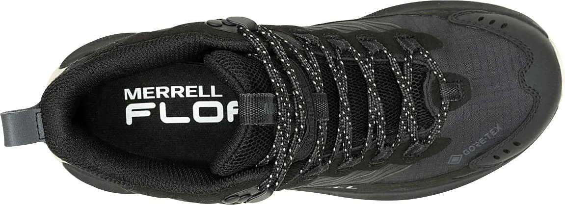 Hill Ground Merrell Moab Speed 2 Mid GORE-TEX Womens Walking Boots - Black