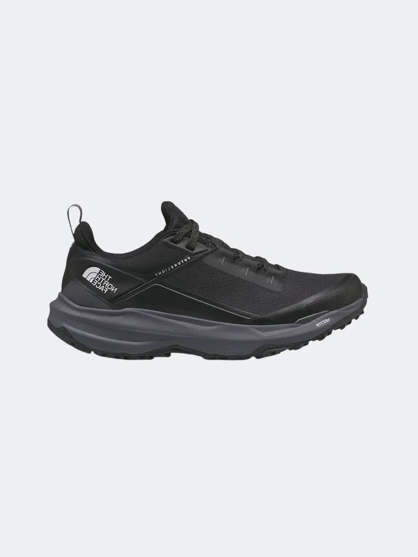 The North Face Vectiv Exploris 2 Women Hiking Shoes Black/Vanadis Grey Performance Bush Walking