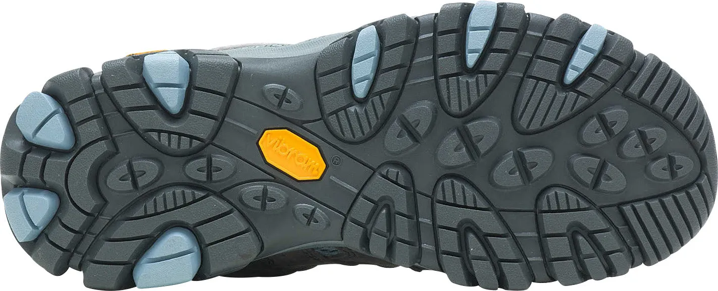 Merrell Moab 3 Womens Walking Shoes - Grey Abrasion resistant Secure Fit Hiking