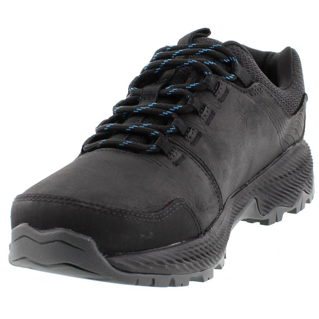 Arch Stability Outdoor Step Merrell Forestbound Mens Walking Shoes - Black