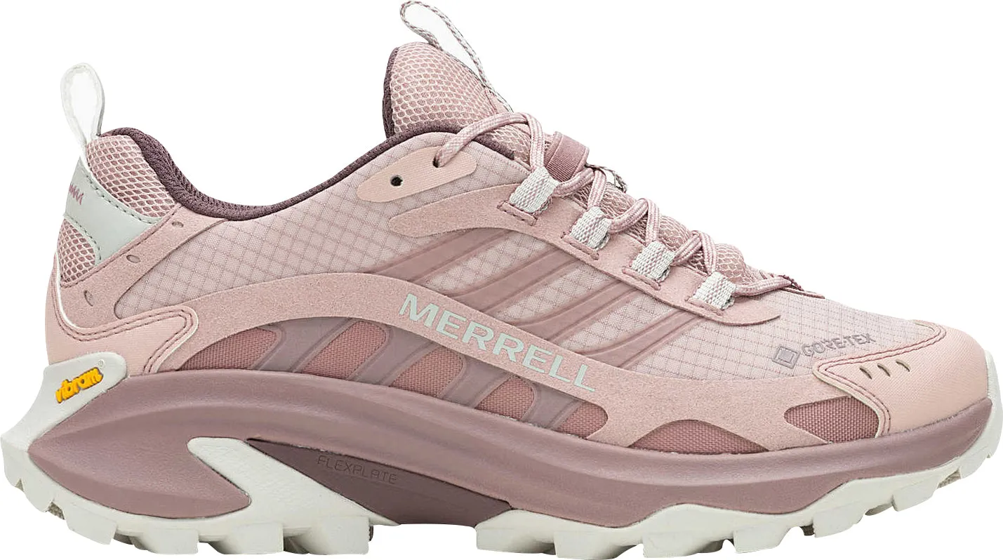 Merrell Moab Speed 2 GORE-TEX Womens Walking Shoes - Pink Tough Terrain